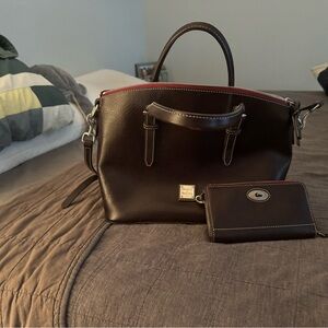 EUC Dooney and Bourke Handbag and Wallet
